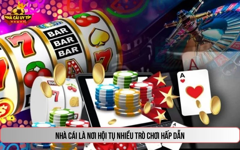 Nhà cái là nơi hội tụ nhiều trò chơi hấp dẫn