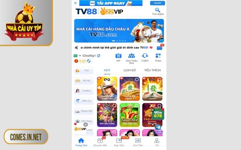 TV88 cung cấp đa dạng dịch vụ đổi thưởng